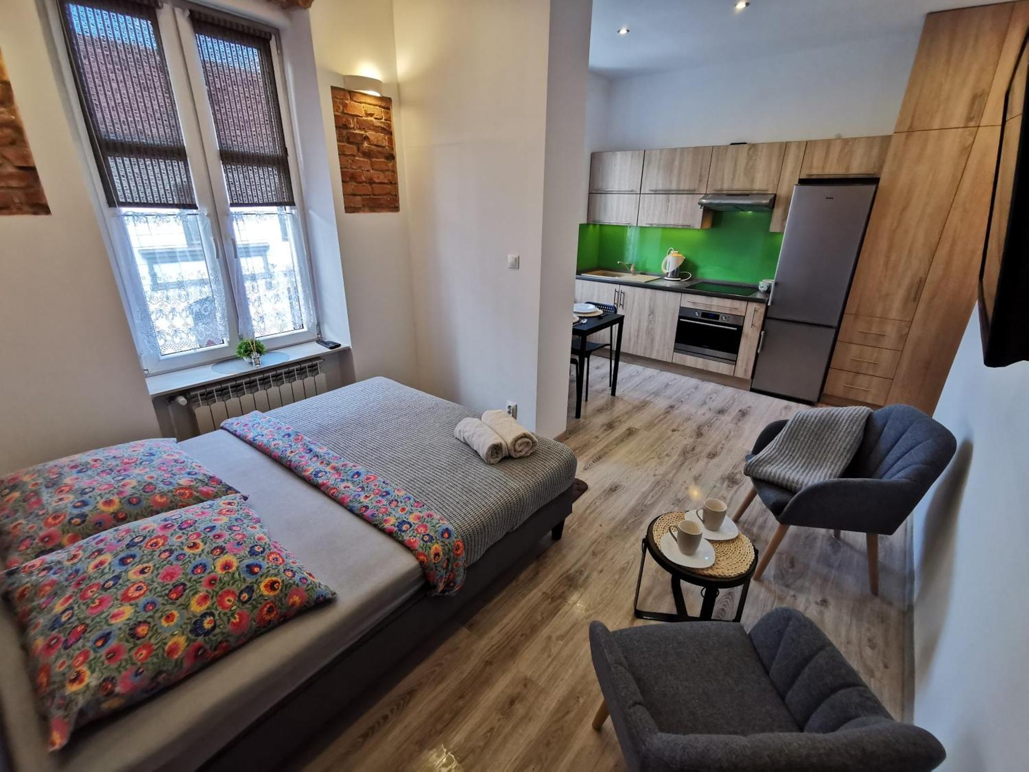 Апартаменты Nadwislanski Apartament Kalwaryjska Краков Экстерьер фото